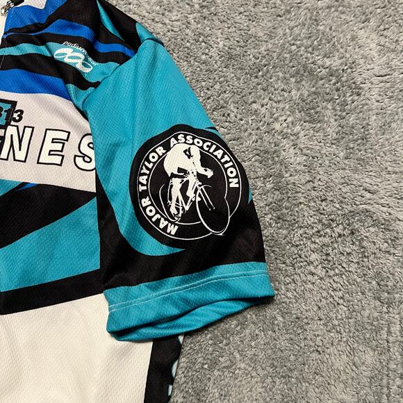 Podiumwear Cycle Jersey Shirt Womens XL Performance Cycling Pocket * - Picture 2 of 7